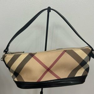 Authentic Burberry small purse 10w by 3L .